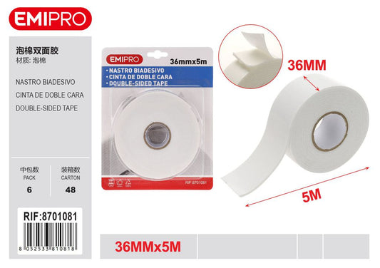 Nastro Biadesivo 3.6cm*5M