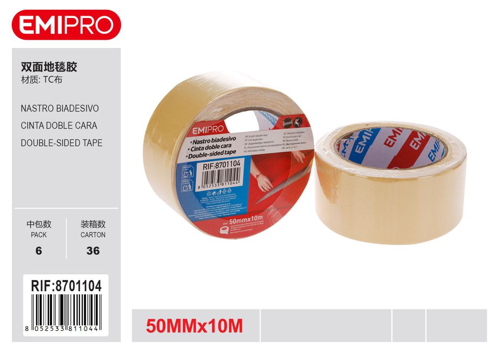 Nastro Biadesivo 50mm*10M