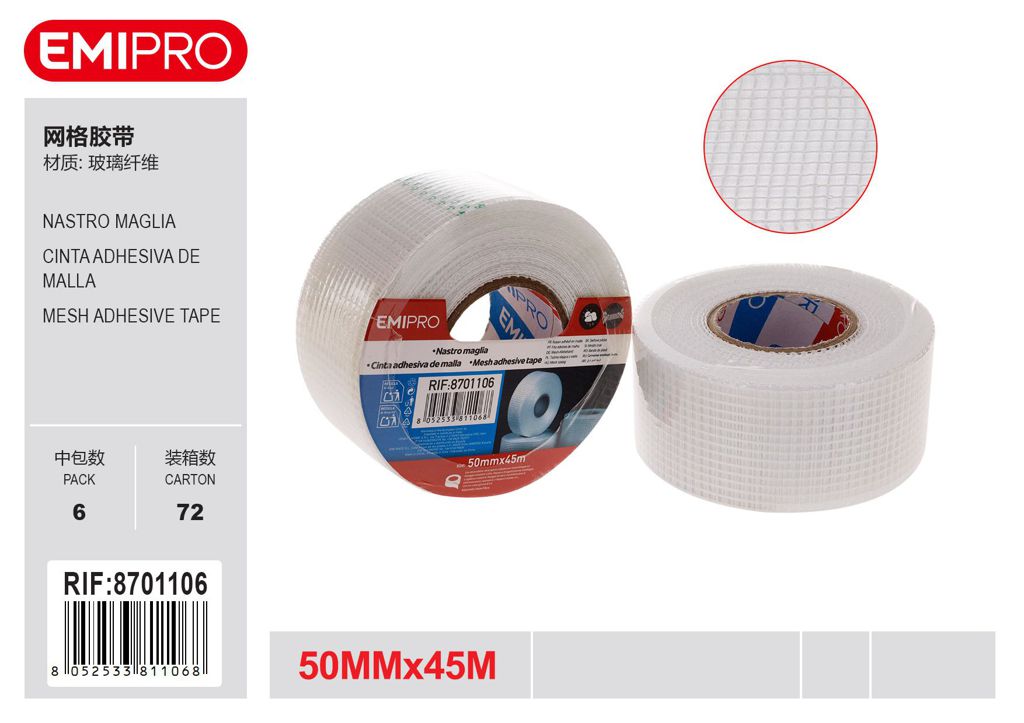 Nastro Maglia 50mm*45M