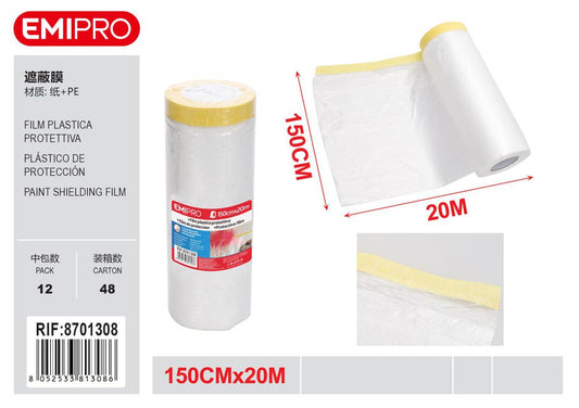 Film Plastica Protettiva 150*20M