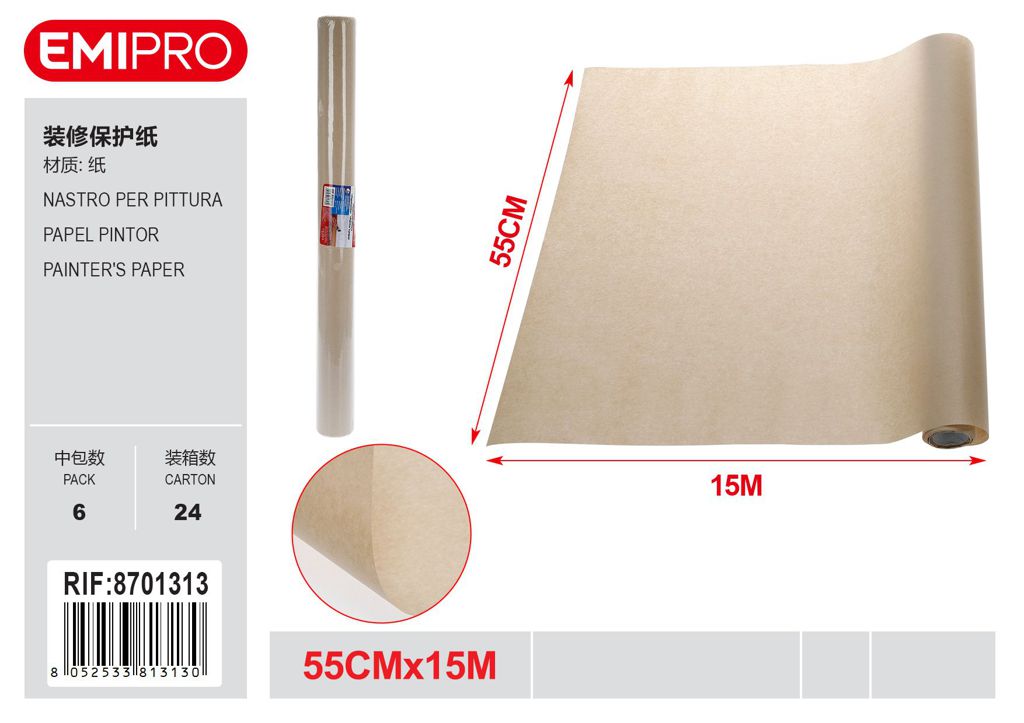 Nastro Per Pittura 55cm*15M