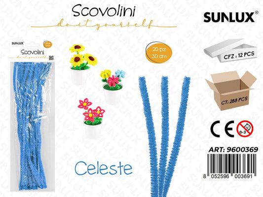 Sunlux Scovolini Diy Celeste 20PCS 30CM
