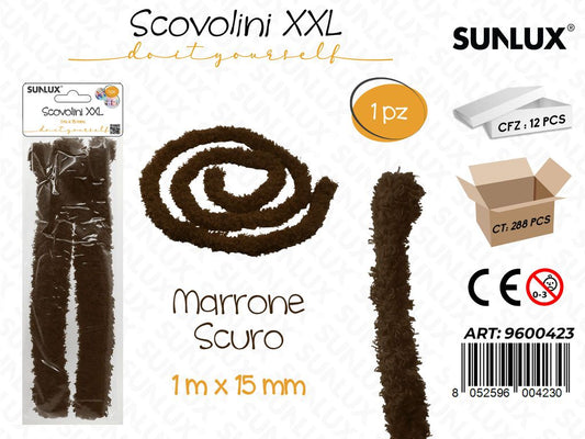 Sunlux Scovolini Xxl Marrone Sc. 1MT*15MM