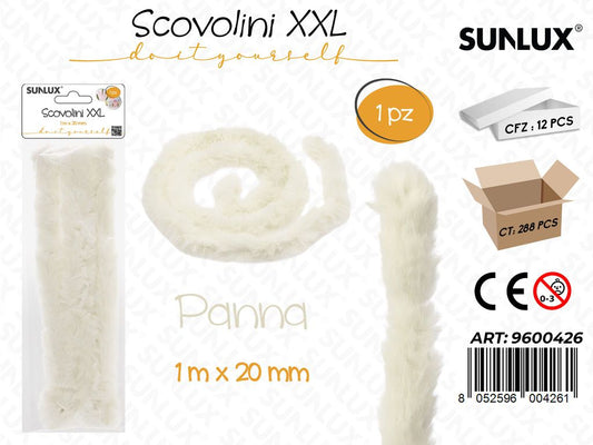 Sunlux Scovolini Xxl Panna 1MT*20MM