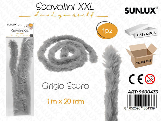 Sunlux Scovolini Xxl Grigio Sc. 1MT*20MM