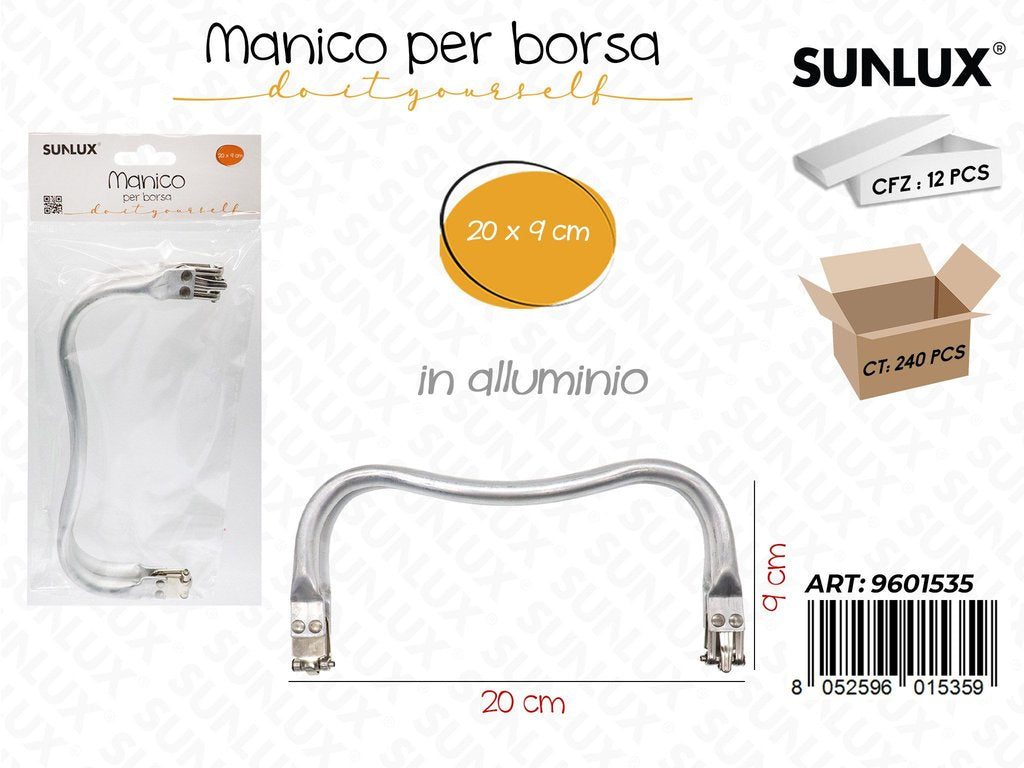 Sunlux Manico per Borsa Allum. 20*9CM