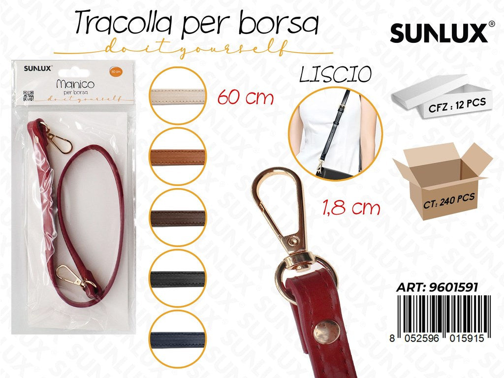 Sunlux Tracolla per Borsa Liscio Ass. 1.8*60CM
