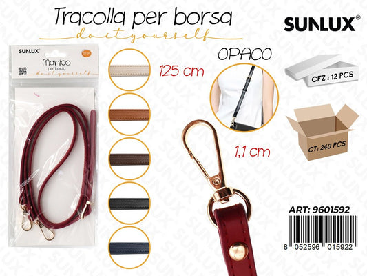 Sunlux Manico per Borsa Opaco Ass. 1.1*125CM