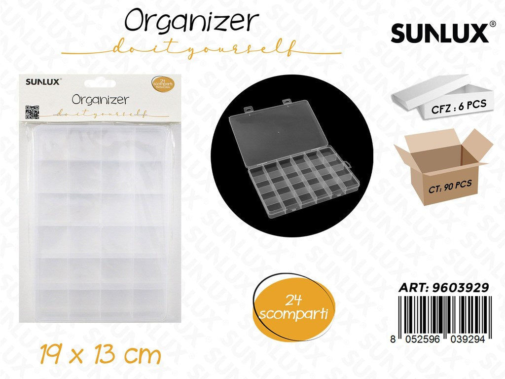 Sunlux Organizer 24SCOMP. 19*13CM