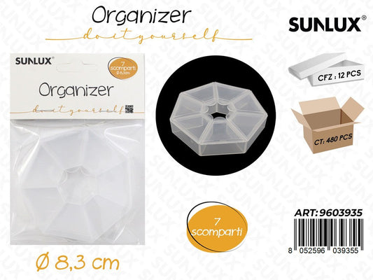 Sunlux Organizer 7SCOMP. D.8.3CM