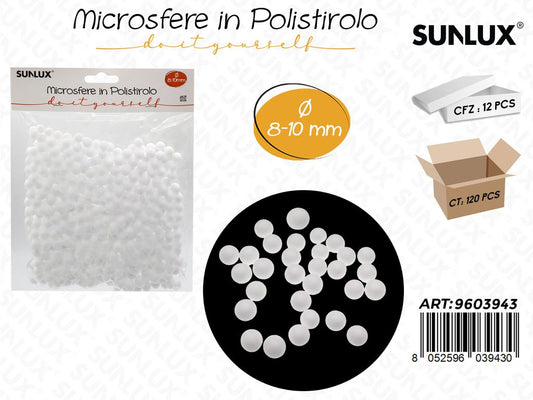 Sunlux Microsfere in Polistirolo 8-10MM