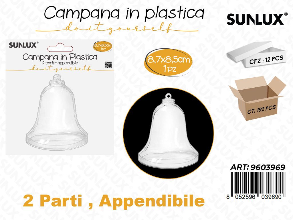Sunlux Campana in Plast. Append. 8.7*8.5CM