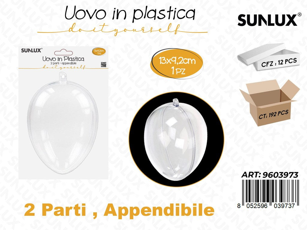 Sunlux Uovo in Plast. Append. 13*9.2CM