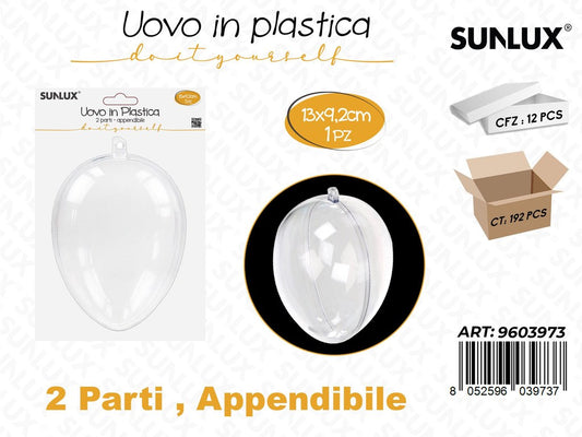 Sunlux Uovo in Plast. Append. 13*9.2CM