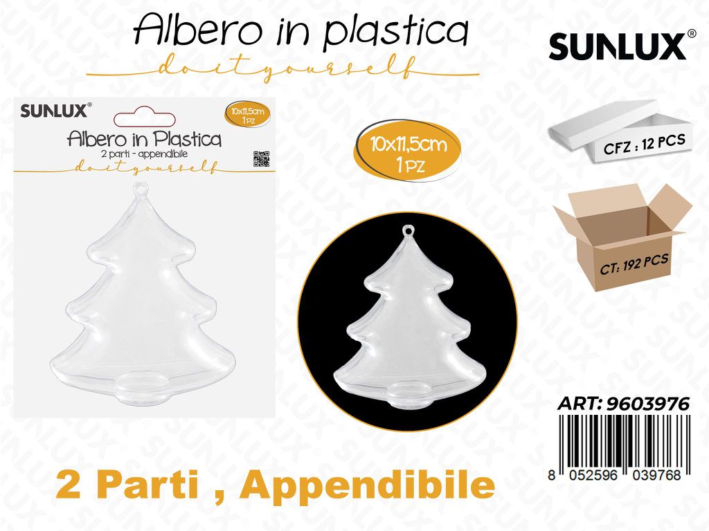Sunlux Albero in Plast. Append. 10*11.5CM