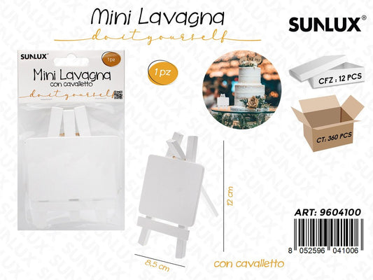 Sunlux Mini Lavagna c/ Cavalletto 8.5*11CM