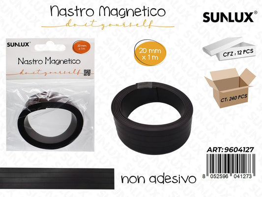 Sunlux Nastro Magnetico 20MM*1MT