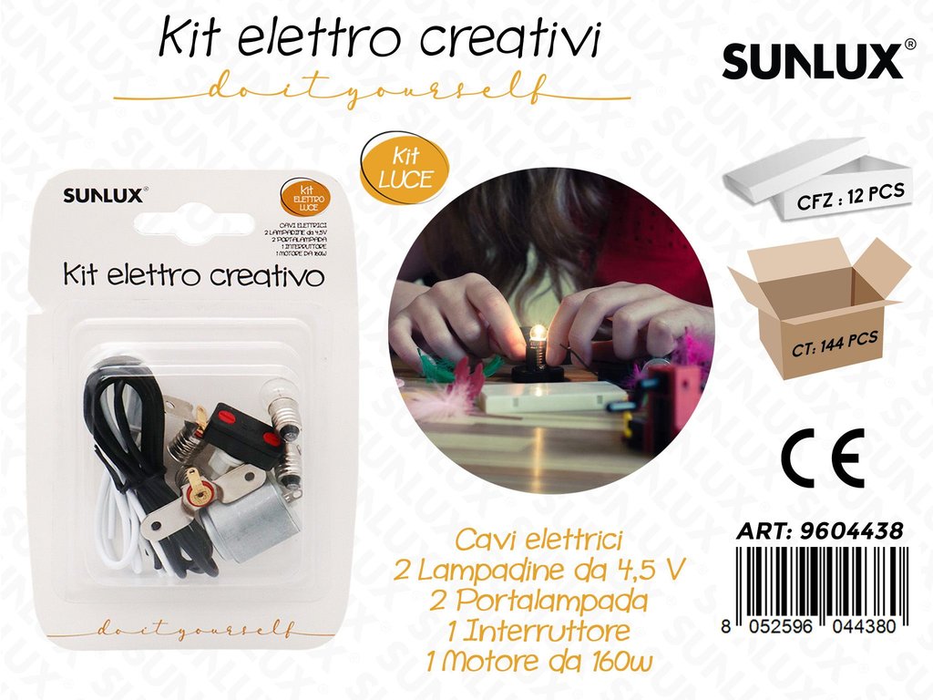 Sunlux Kit Elettro Creativi Kit Luce