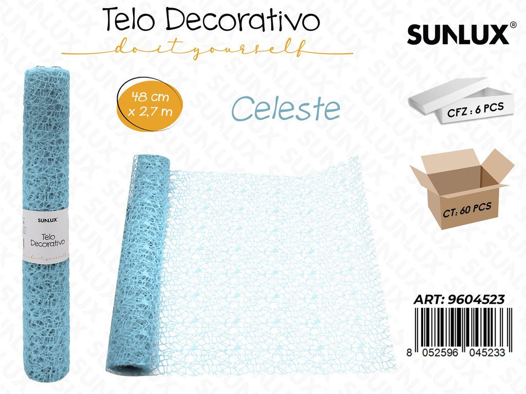 Sunlux Telo Dec. Celeste 48CM*2.7MT