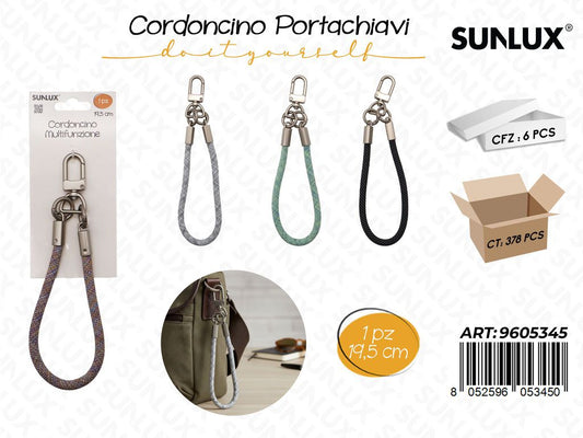 Sunlux Cordoncino Portachiavi Ass. 19.5CM
