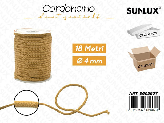 Sunlux Cordoncino Diy Oro D.4MM*18MT