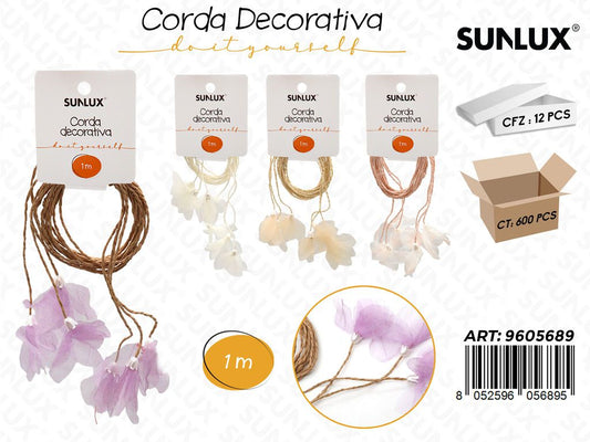 Sunlux Corda Dec. Diy Ass. 1MT