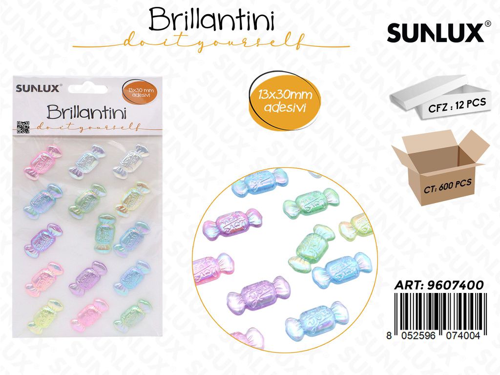 Sunlux Brillantini Adv Caramelle Iridesc. 13*30MM