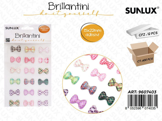 Sunlux Brillantini Adv Fiocchi Iridesc. 15*22MM