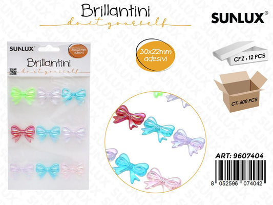 Sunlux Brillantini Adv Fiocchi Iridesc. 30*22MM