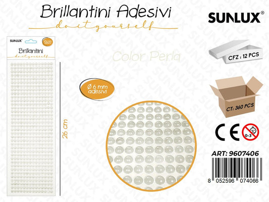 Sunlux Brillantini Adv Perla D.6MM*26CM