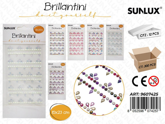 Sunlux Brillantini Adv 10*23CM Ass.