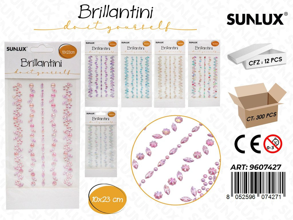 Sunlux Brillantini Adv 10*23CM Ass.