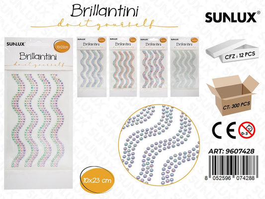 Sunlux Brillantini Adv 10*23CM Ass.