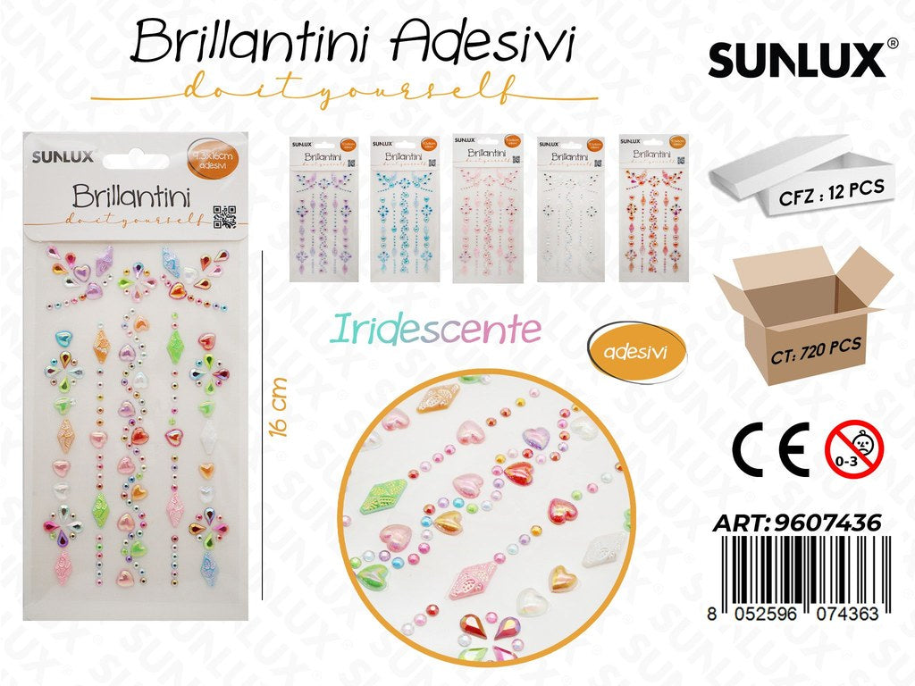 Sunlux Brillantini Adv Iridesc. 9.3*16CM