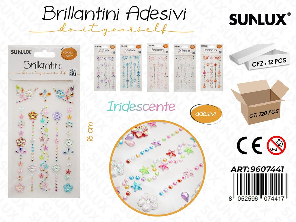 Sunlux Brillantini Adv Iridesc. 9.3*16CM