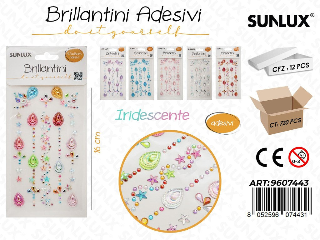 Sunlux Brillantini Adv Iridesc. 9.3*16CM