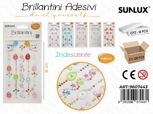 Sunlux Brillantini Adv Iridesc. 9.3*16CM