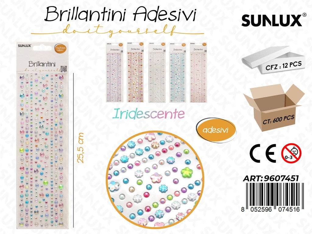 Sunlux Brillantini Adv Iridesc. 7.5*25.5CM