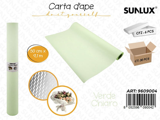 Sunlux Carta D'ape Verde Ch. 50CM*9.1MT
