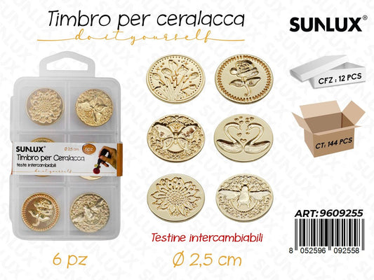 TIMBRI PER CERALACCA 6PCS ASS. 2.5CM