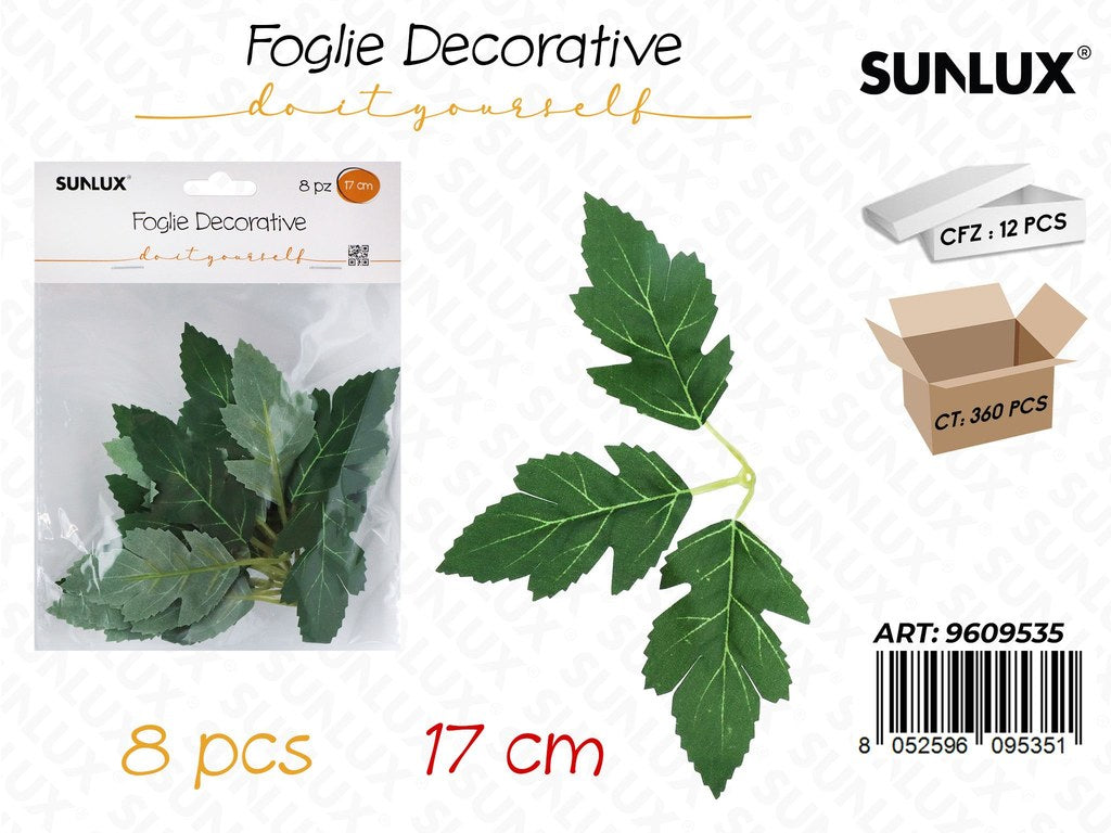 Sunlux Foglie Decorative 8PCS 17CM