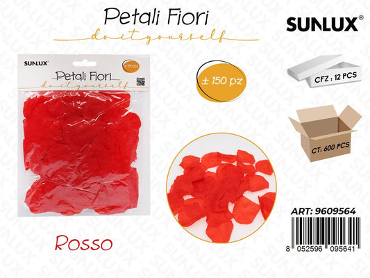 Sunlux Petali Fiori Rosso 150PCS
