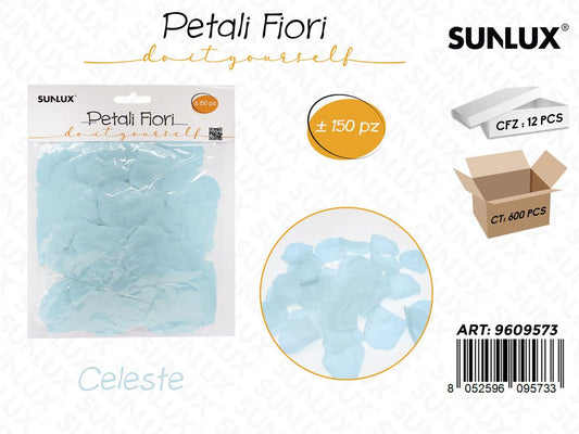 Sunlux Petali Fiori Celeste 150PCS