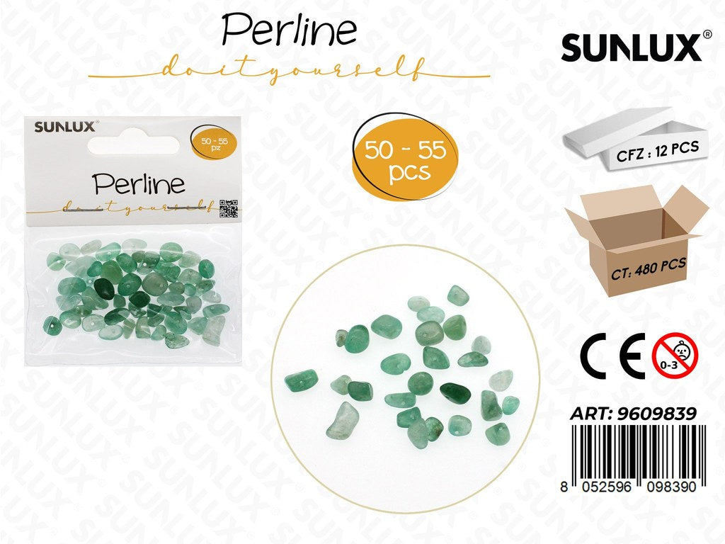 Sunlux Perline Pietra Dec. 50-55PCS