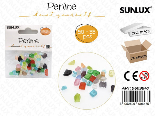 Sunlux Perline Pietra Dec. 50-55PCS