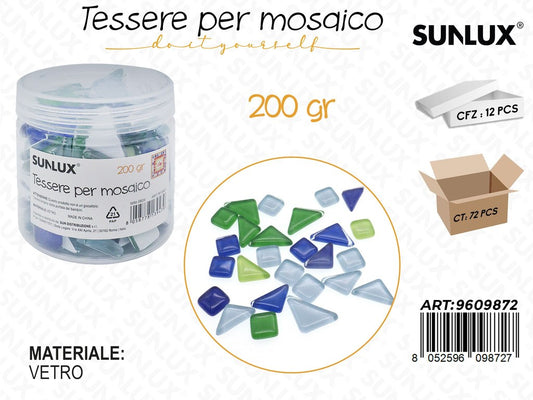 Sunlux Tessere Mosaico Vetro 200GR