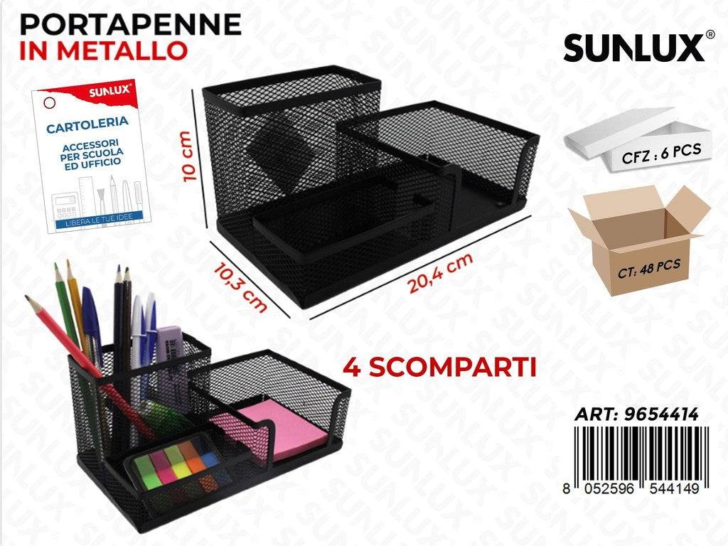 Subnlux Portapenne in Metallo 20.4*10*10.3CM