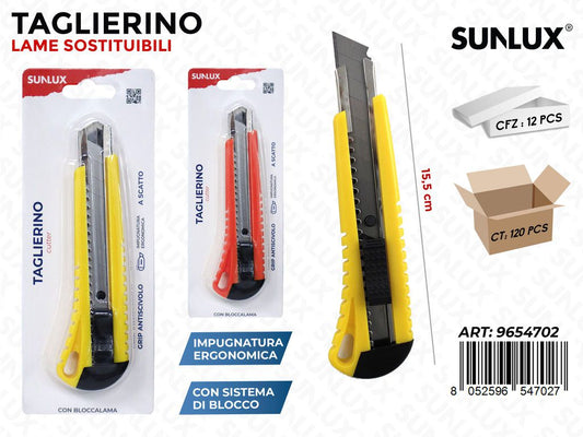 Sunlux Taglierino c/ Blocco 15.5CM