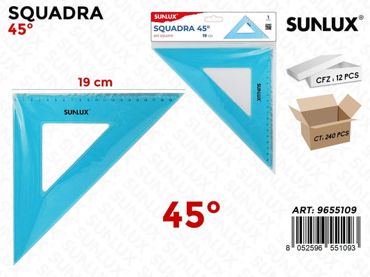 Sunlux Squadra 45 Gradi 19CM