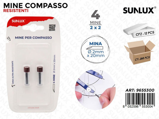 Sunlux Mine Compasso 4MINE 2X2 2MM